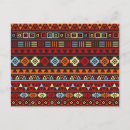 Recherche de motifs aztèques cartes postales Indien