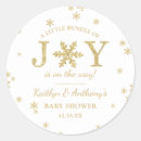 Recherche de peu de noël autocollants Baby