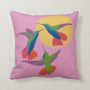 Recherche de colibri coussins Nature