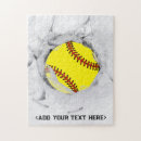 Recherche de softball puzzles Entraîneur