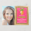 Recherche de tropical 11x16 anniversaire invitations Luau