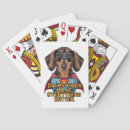 Recherche de autocollant jeux de cartes Chemise dachshund
