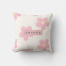 Recherche de marguerite rose coussins Monogramme