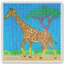 Recherche de motif girafe autocollants Dessin
