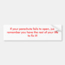 Recherche de parachute voiture autocollants Parachutisme