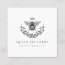 Recherche de abeille vintage cartes visite Élégant