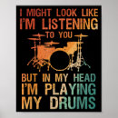 Recherche de batteur drôle posters Pour