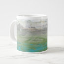 Recherche de paysage abstrait tasses Bleu