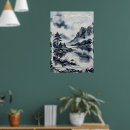 Recherche de sumi e art Paysage