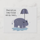 Recherche de hippopotames cartes postales Mignon