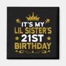 Recherche de 21ème magnets Anniversaire