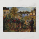 Recherche de roses de claude monet cartes postales Vintage
