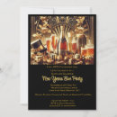 Recherche de collecter des fonds invitations Noir et or