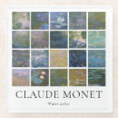 Recherche de claude monet dessous de verres Nénuphars