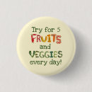 Recherche de fruits et légumes badges Sain