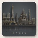Recherche de paris dessous de verres Paysage urbain