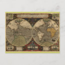 Recherche de hondius cartes postales Vintage