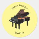 Recherche de piano à queue autocollants Instrument