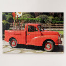 Recherche de camion rouge puzzles Voiture