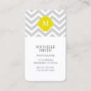 Recherche de zigzags cartes visite Monogramme