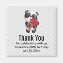 Recherche de ours panda magnets Noir et blanc