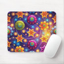 Recherche de motif hippie tapis souris Violet