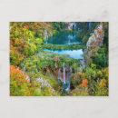 Recherche de paysage de cascade cartes postales Automne