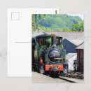 Recherche de train vapeur cartes postales Vintage