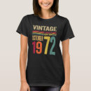 Recherche de vintage 1972 tshirts 50e anniversaire