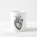 Recherche de battement de coeur tasses Cardiaque