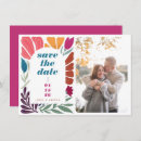 Recherche de floral save the date Moderne