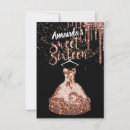 Recherche de princess 16ans anniversaire invitations Parties scintillant