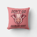 Recherche de porc drôle coussins Coeur