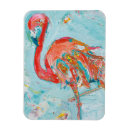 Recherche de flamants magnets Abstrait