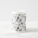 Recherche de motif noir et blanc tasses Toute personne