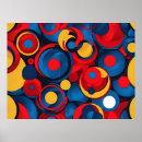 Recherche de motif géométrique abstrait posters Cercles