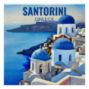 Recherche de santorin posters Aquarelle