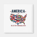Recherche de immigration magnets Drapeau américain