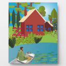 Recherche de pêcheur plaques Lac