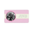 Recherche de rayure et point de polka Rose et blanc