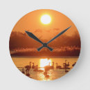 Recherche de cygne horloges Pittoresque