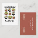 Recherche de chef asiatique cartes visite Nourriture