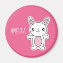 Recherche de lapin en bois magnets Mignon