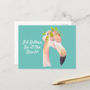 Recherche de peinture flamant cartes postales Aquarelle