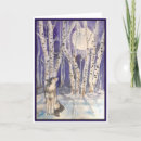 Recherche de solstice vœux cartes Aquarelle