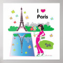 Recherche de tour eiffel moderne posters Illustration