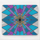 Recherche de vitrail tapis souris Géométrique