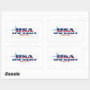 Recherche de new jersey autocollants Usa