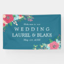 Recherche de mariage banderoles Floral