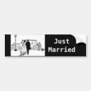 Recherche de wedding voiture autocollants Lune de miel